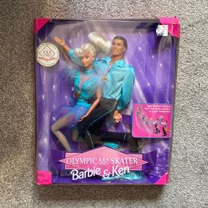 Barbie & Ken Olympic skaters
